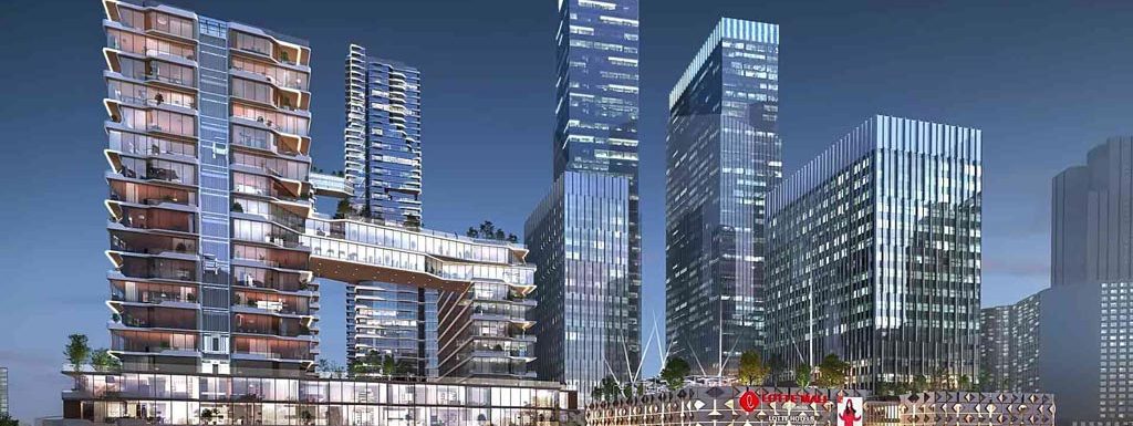 Hình phối cảnh dự án Lotte Eco Smart City Thủ Thiêm